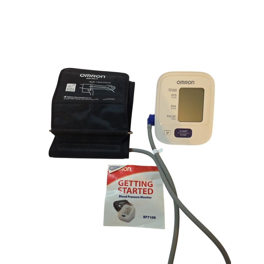 Omron BP710N Upper Arm 3 Series Digital Automatic Blood Pressure Monitor Complet
